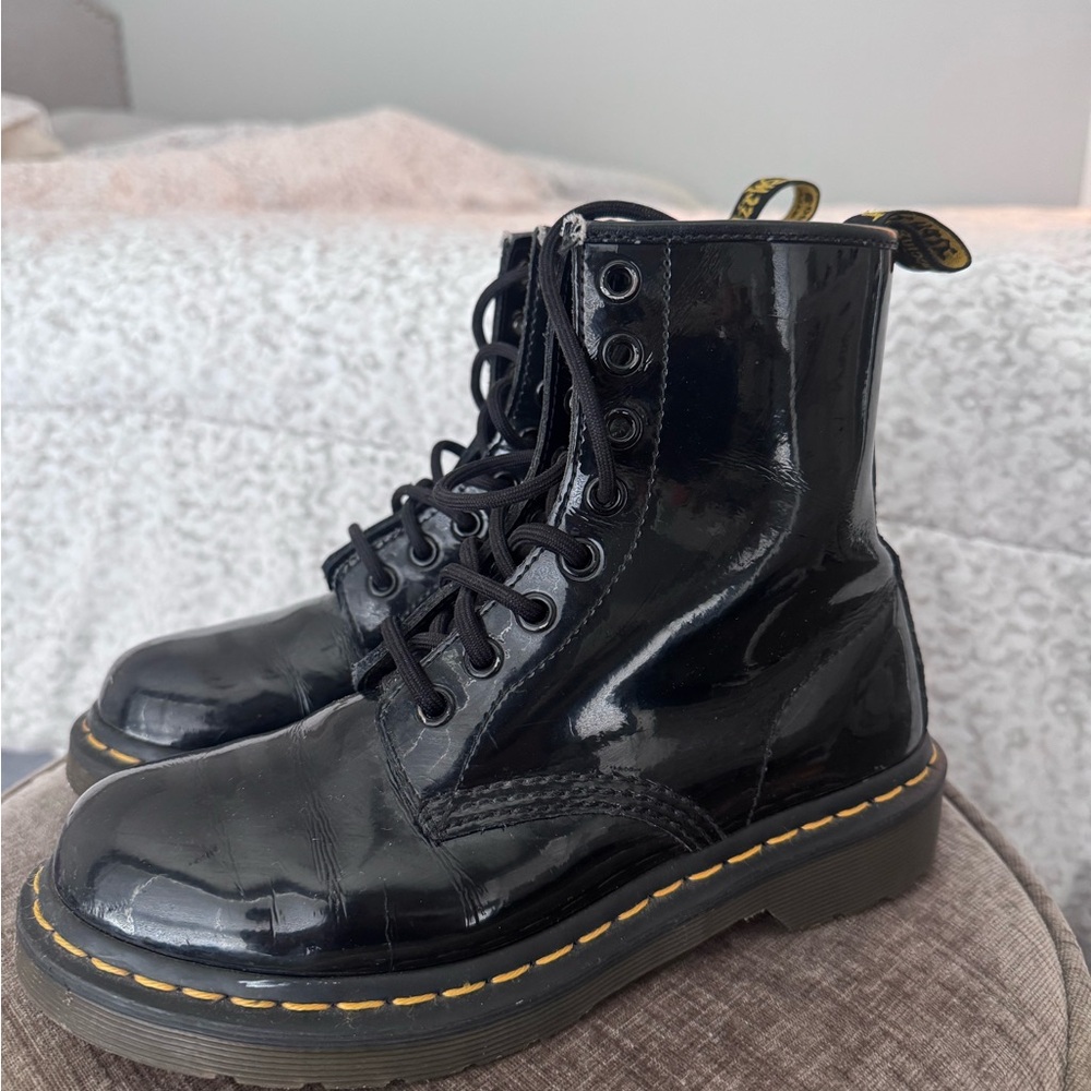 Dr. Martens Black Ankle Boots